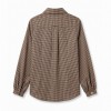 Burford Blouse - Coffee Gingham