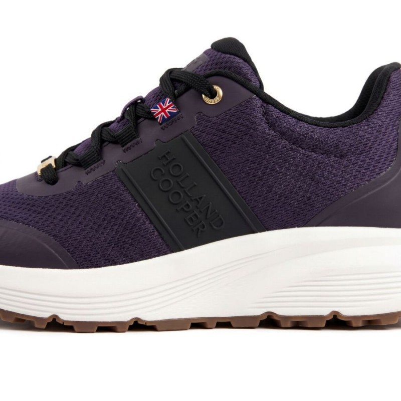 Burghley Waterproof Trainer - Black