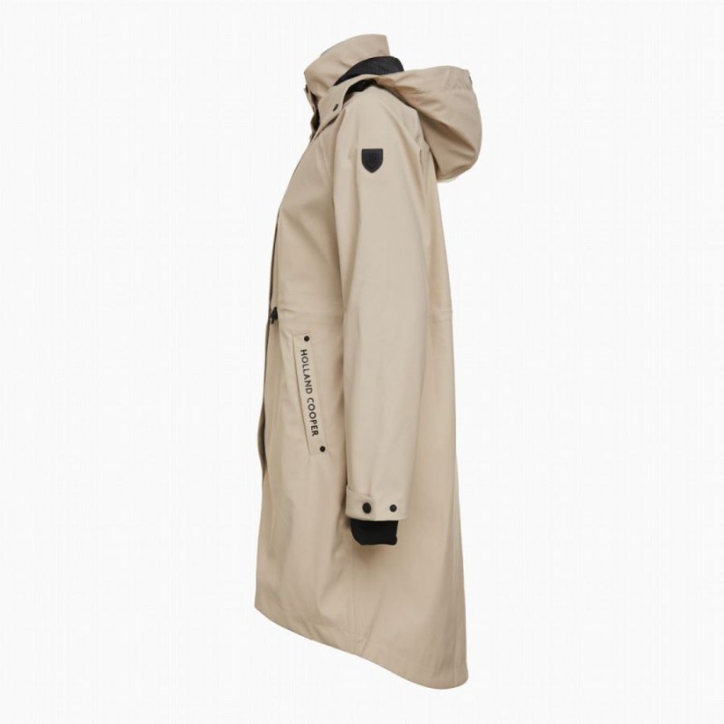 Chartwell Rain Parka - Stone