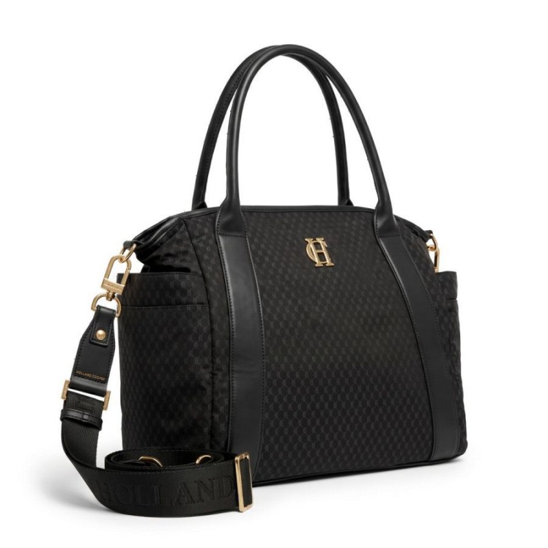 Cheltenham Tote Bag - Black Monogram