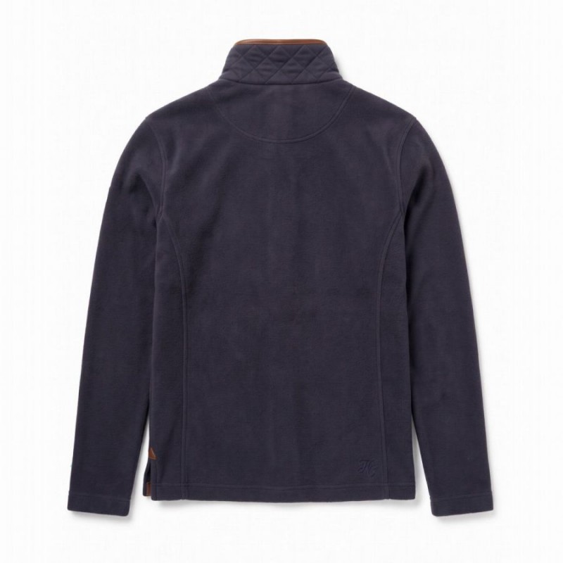 Country Fleece Half Zip - Ink Navy