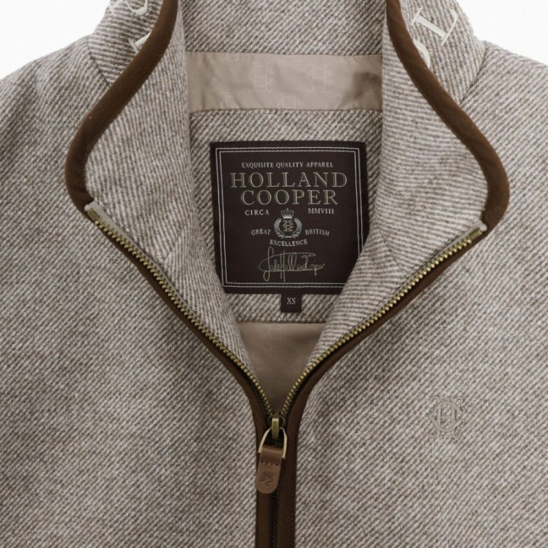 Hillford Country Gilet - Sahara Twill