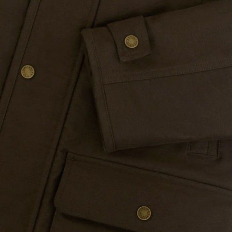 Moleskin Field Coat – Chocolate