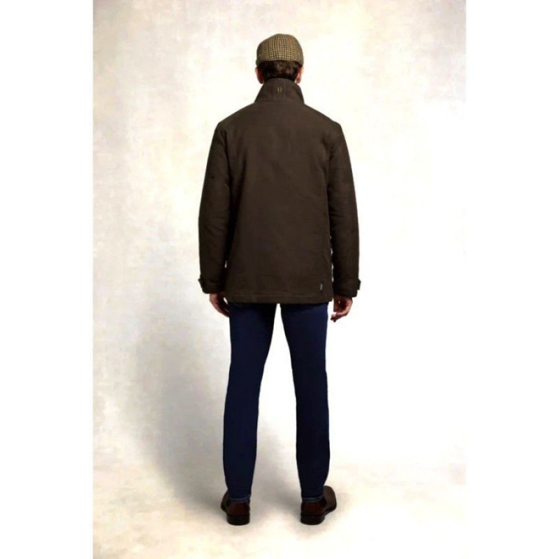 Moleskin Field Coat – Chocolate