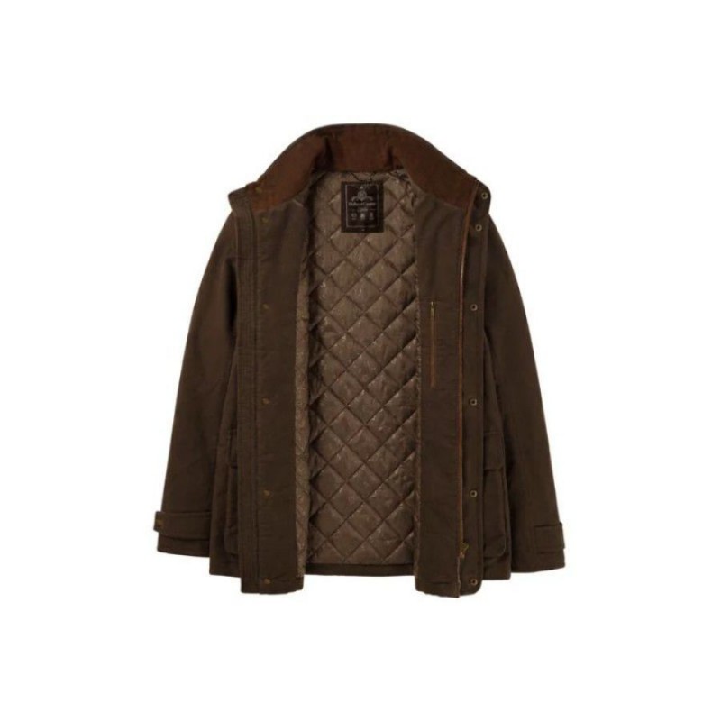 Moleskin Field Coat – Chocolate