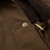 One-Size Waterproof Parka - Olive Brown