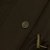 One-Size Waterproof Parka - Olive Brown