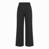Pleated Wide Leg Trouser - Black