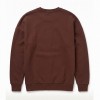 Relaxed Fit Crew Neck Sweat - Walnut