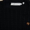 Seattle Cable Crew Knit - Black