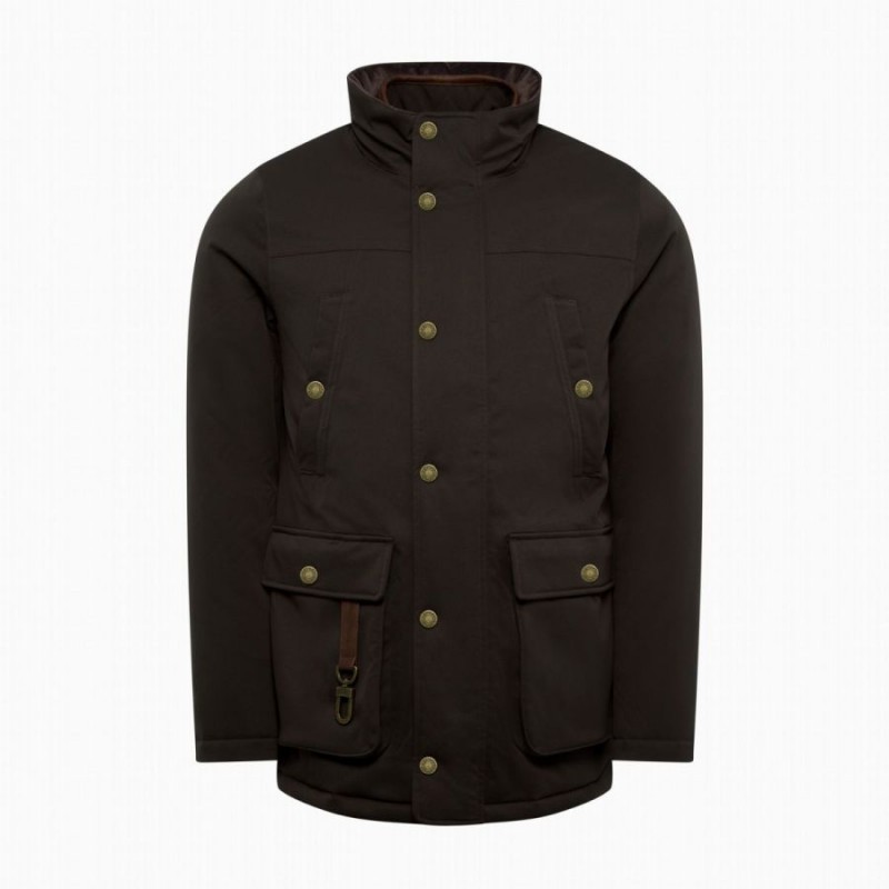 Stamford Field Coat - Chocolate