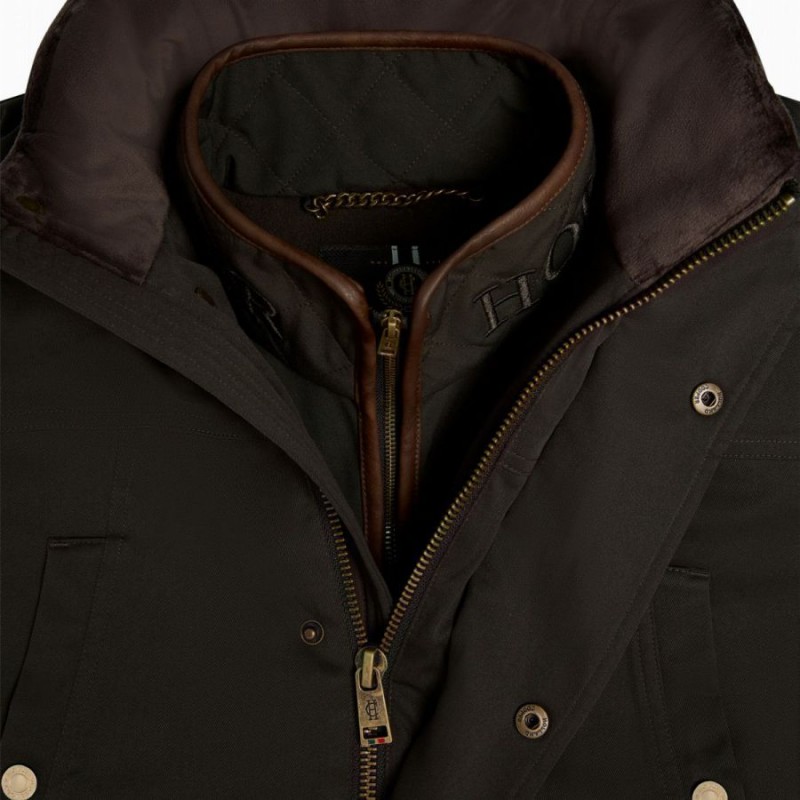 Stamford Field Coat - Chocolate
