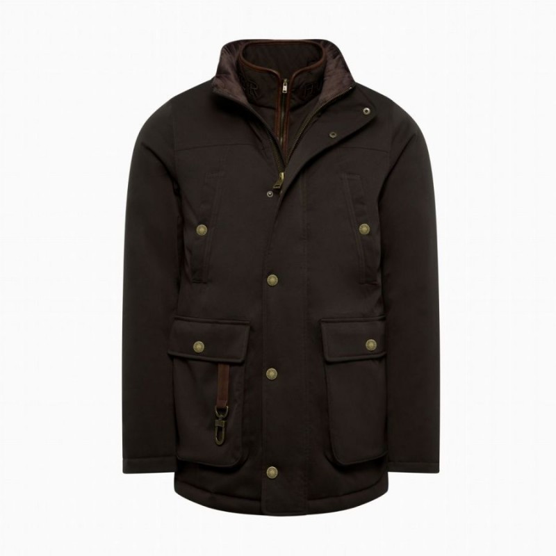 Stamford Field Coat - Chocolate