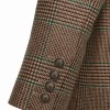 The Single Breasted Blazer - Clarence Check Forest