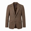 The Single Breasted Blazer - Clarence Check Forest