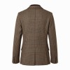 The Single Breasted Blazer - Clarence Check Forest