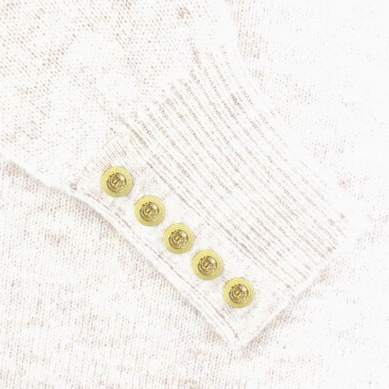 Tori Quarter Zip Knit - Barley
