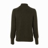 Tori Quarter Zip Knit - Forest Green