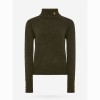 Tori Roll Neck Knit - Forest Green