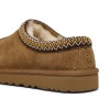 Ultra Low Shearling Mule – Tan Suede