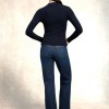 Zoe Quarter Zip Knit - Ink Navy