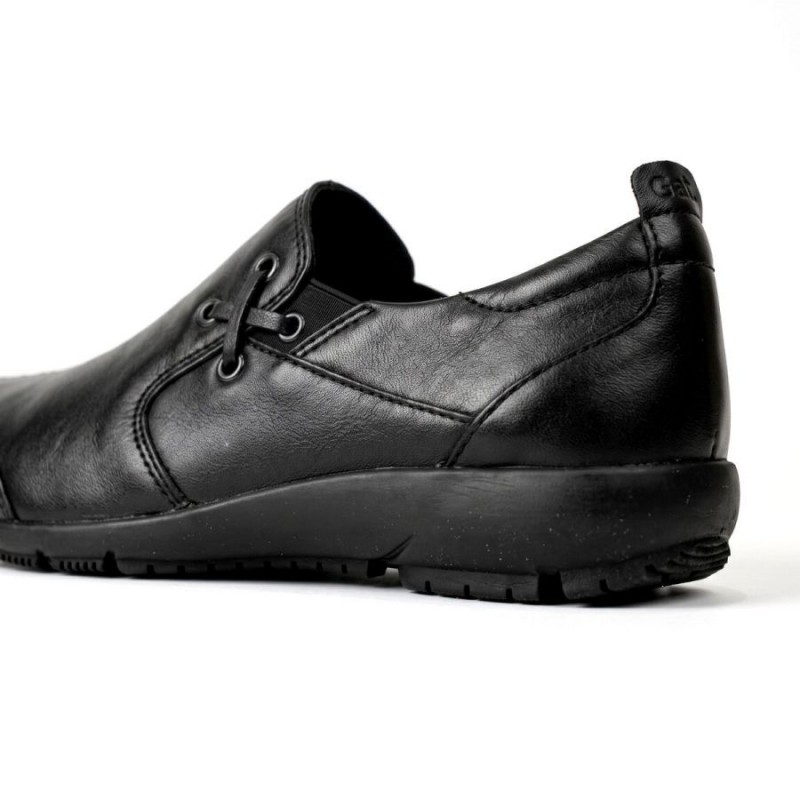 Charlotte 17 87317 Flat Shoes - Black Leather