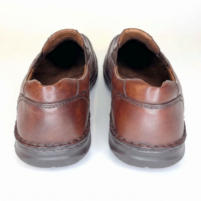 New Anvers 67 44967 Slip On Shoes - Cognac Leather