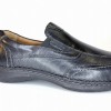 New Anvers 67 44967 Slip On Shoes - Black Leather