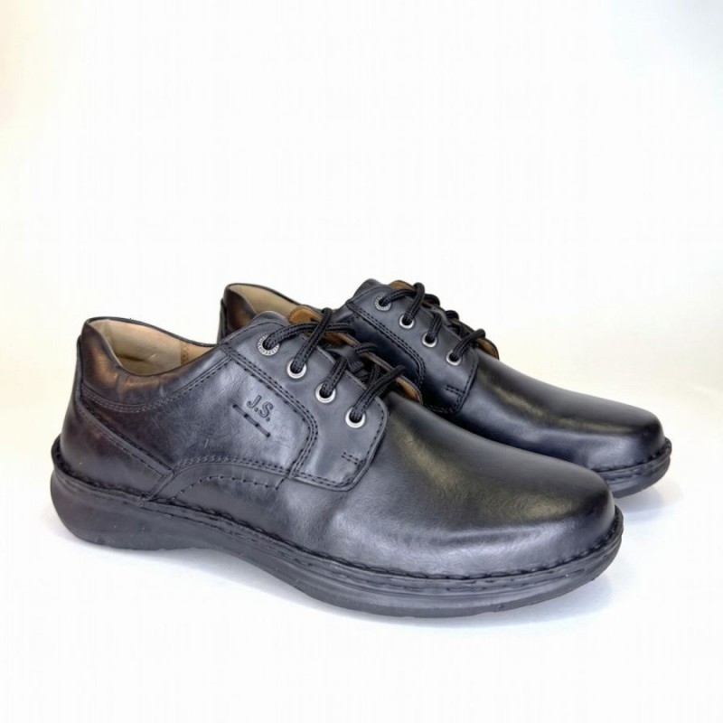 New Anvers 06 44906 Lace-Up Shoes - Black Leather