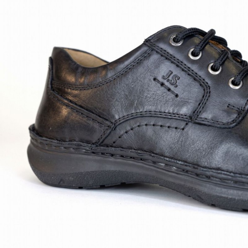 New Anvers 06 44906 Lace-Up Shoes - Black Leather