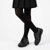 Kick Lo Womens Shoes - Black Leather Kick Lo Womens Shoes - Black Leather