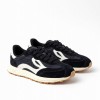 Melrose Trainers - Black Suede