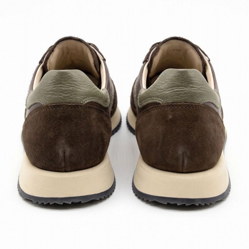 Rem Pagani I601321U Trainers - Chocolate Leather