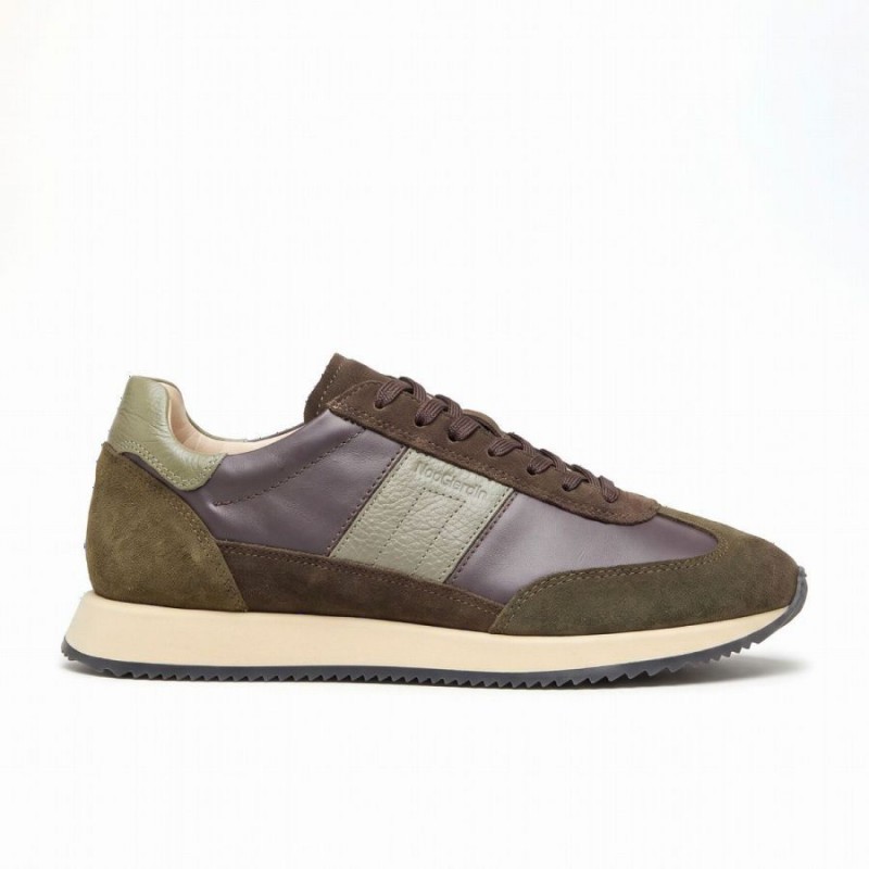 Rem Pagani I601321U Trainers - Chocolate Leather