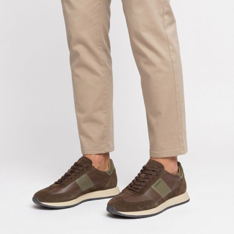 Rem Pagani I601321U Trainers - Chocolate Leather