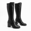 Rem Rosarno I617697D Long Boots - Black Leather