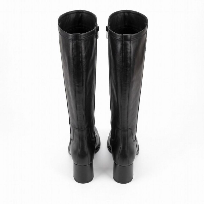 Rem Rosarno I617697D Long Boots - Black Leather