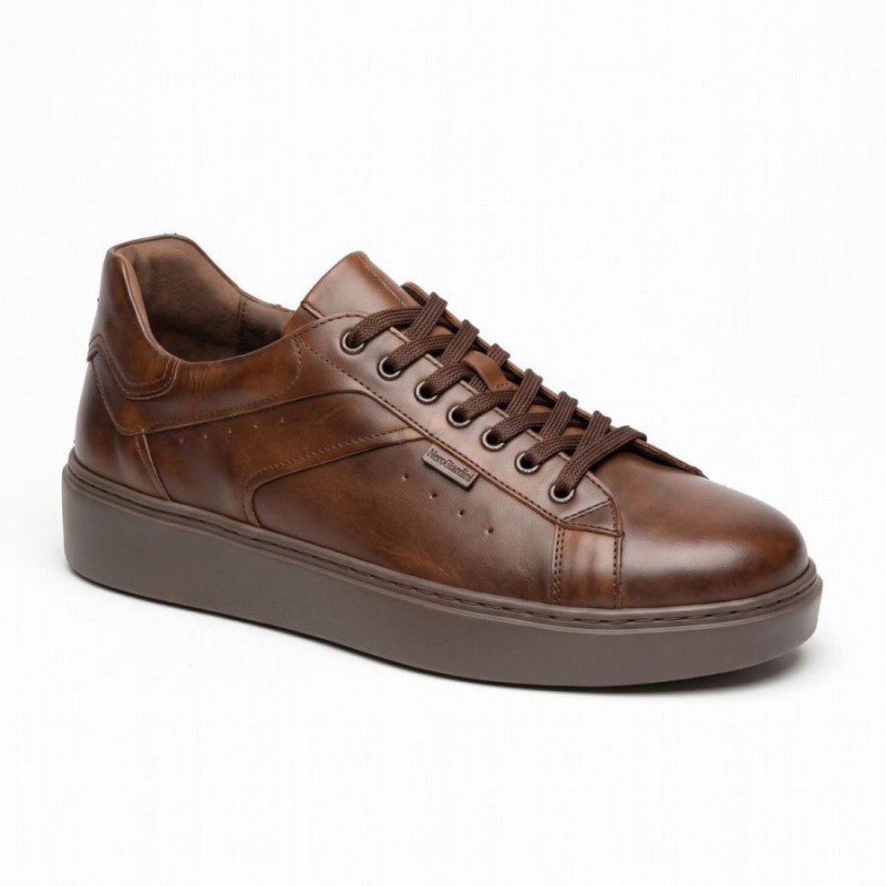 Raiano I601371U Trainers - Dark Brown Leather Raiano I601371U Trainers - Dark Brown Leather