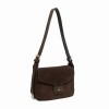 Shoulder Bag I644324D300 – Chocolate Suede Shoulder Bag I644324D300 – Chocolate Suede