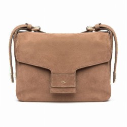 NeroGiardini Shoulder Bag I644324D442 Handbags – Tan Suede NeroGiardini Shoulder Bag I644324D442 Handbags – Tan Suede