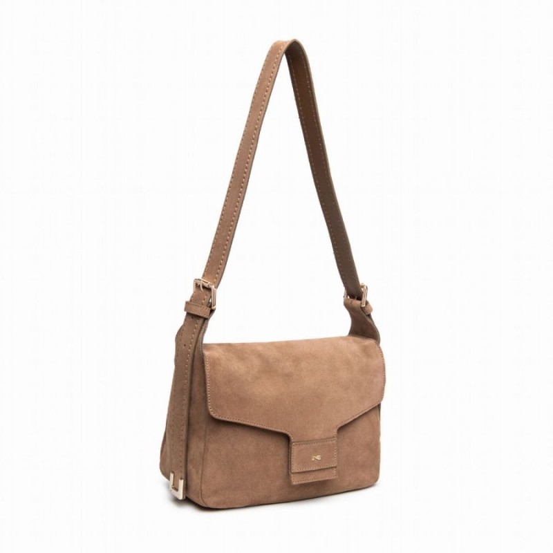 Shoulder Bag I644324D442 Handbags – Tan Suede Shoulder Bag I644324D442 Handbags – Tan Suede