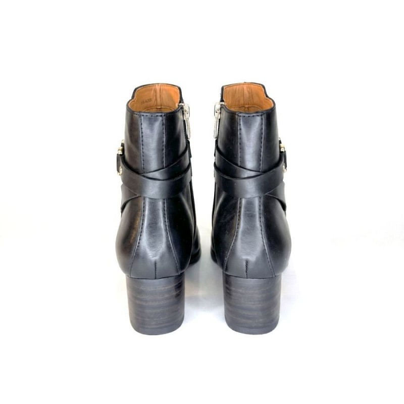 Calafat W1Z-8914 Ankle Boots - Black Leather