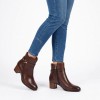 Calafat W1Z-8914 Ankle Boots - Caoba Leather