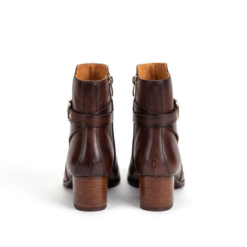 Calafat W1Z-8914 Ankle Boots - Caoba Leather