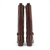 Daroca W1U-9764 Knee High boots - Brown Caoba 130 Leather