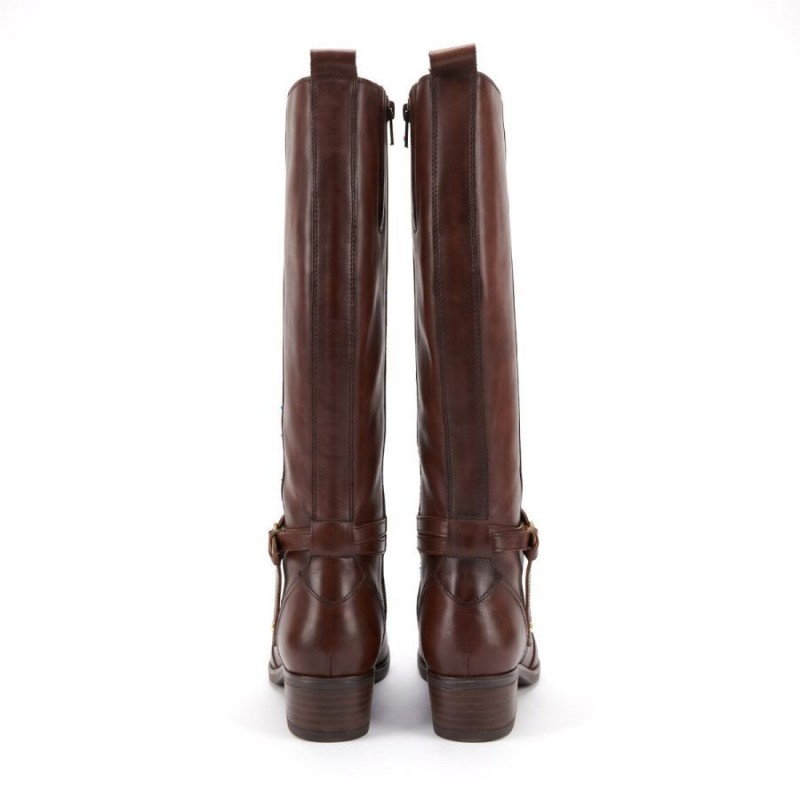 Daroca W1U-9764 Knee High boots - Brown Caoba 130 Leather