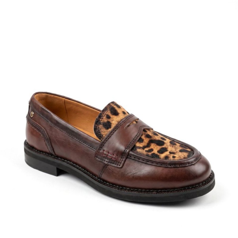 Deva W2L-LP3959C1 Loafers - Brown Marron 108 Leather Deva W2L-LP3959C1 Loafers - Brown Marron 108 Leather