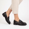 Deva W2L-3959 Loafers - Black Leather