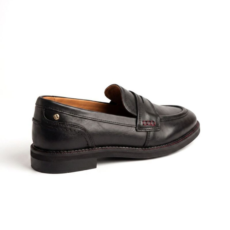 Deva W2L-3959 Loafers - Black Leather