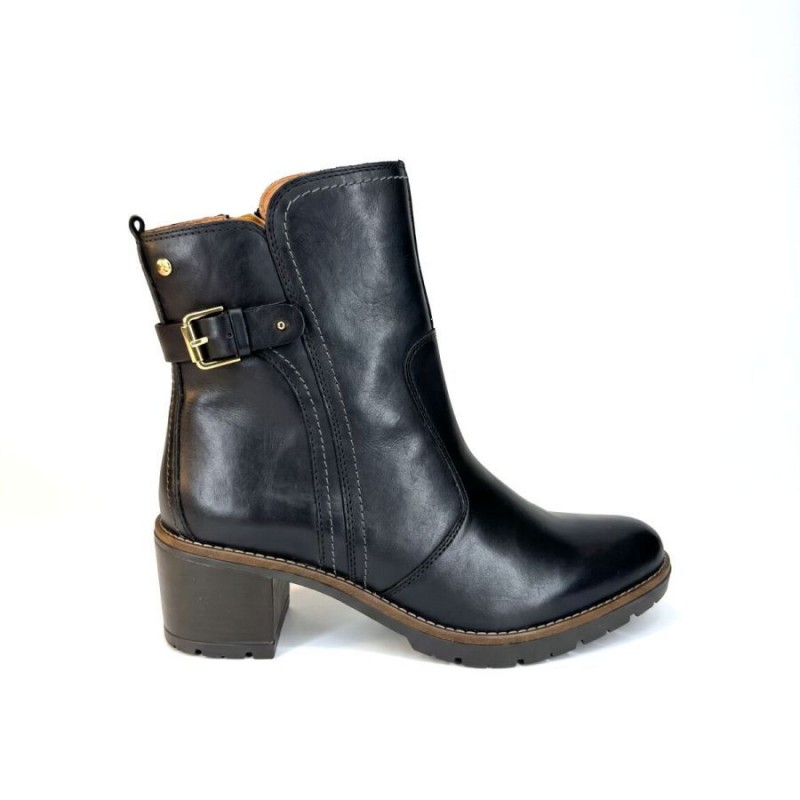 Llanes W7H-8865 Ankle Bots - Black 000 Leather